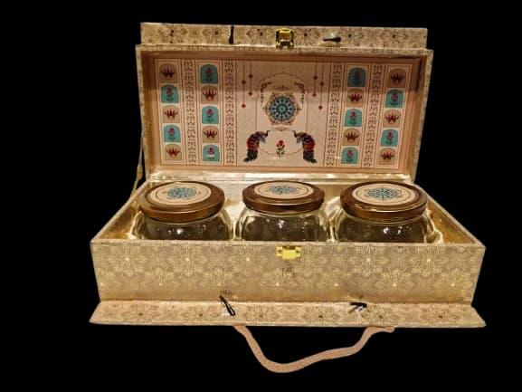 3 Jar Cream Mor Bag — FloralforU