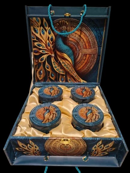 4 Jar Mor Tin Bag Box — FloralforU