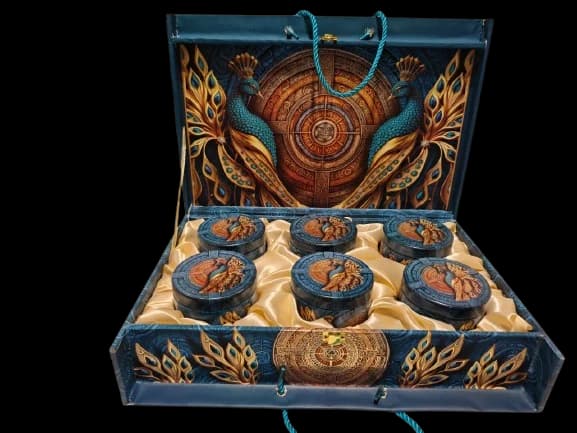 6 Jar Mor Tin Bag Box — FloralforU
