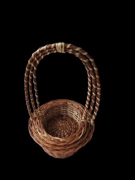 Round Long Handle Basket — FloralforU