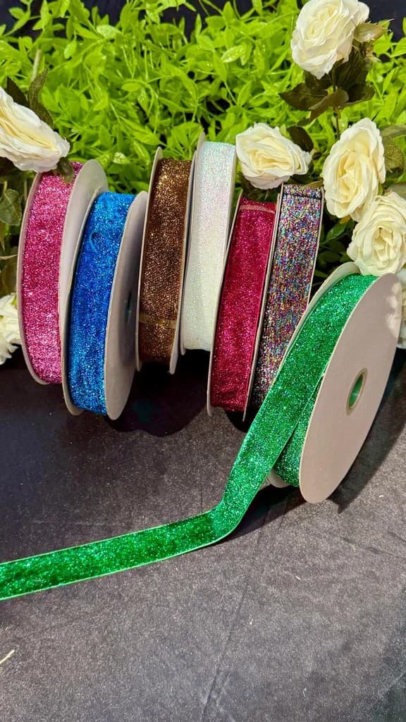 Glitter Lace Ribbon — FloralforU