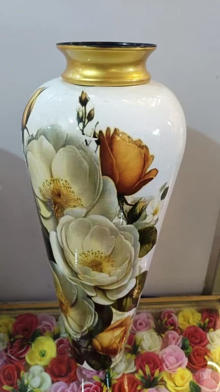 Bottle Printed Pot — FloralforU