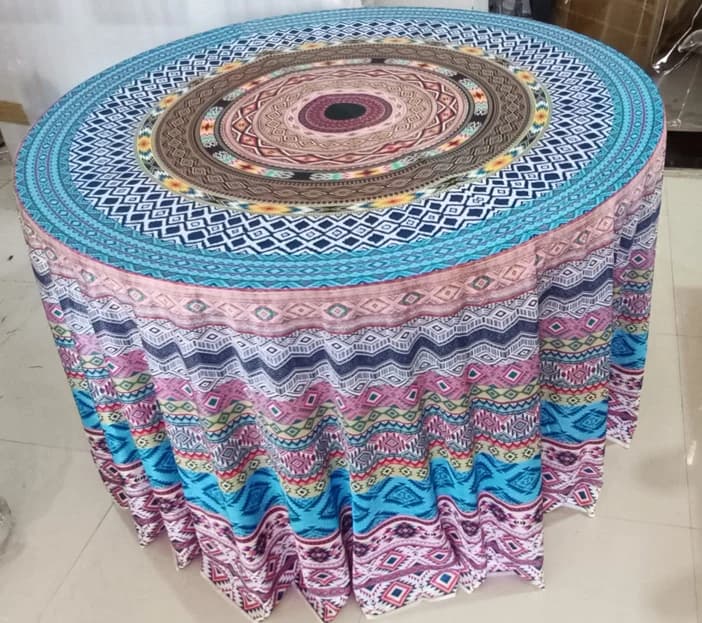 Round Table Cover (Design 3) — FloralforU