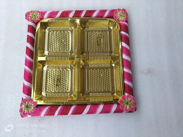 Dry Fruit Tray (Bandej, 10 × 10 / 12 × 12 in) — FloralforU