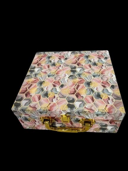 4 Jar Pink Marble — FloralforU