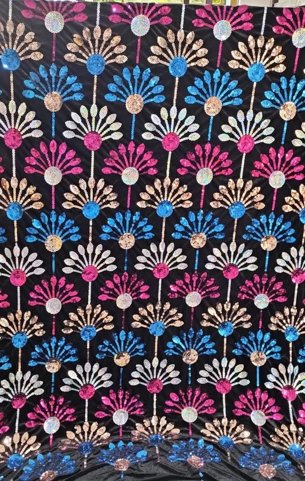 Velvet Panel Kamal — FloralforU