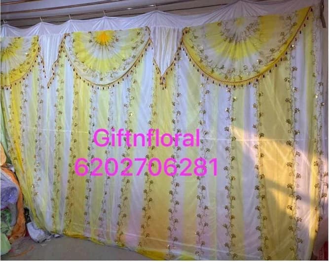 Galaxy Butta Mango Shaded Wall — FloralforU