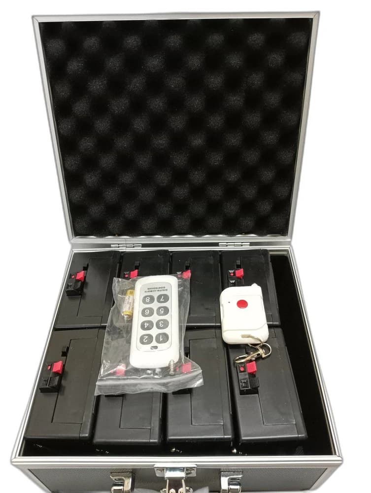 8 Channel Pyro Remote Machine E08 — FloralforU