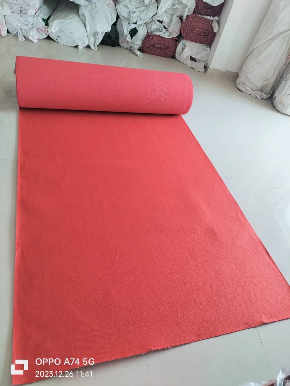 Plain Carpet (Red) — FloralforU